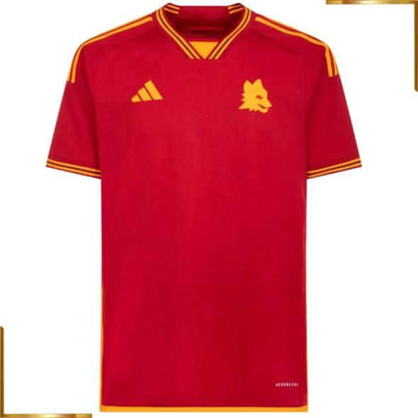 Tailandia Camiseta As Roma 2023/2024 Primera Equipacion