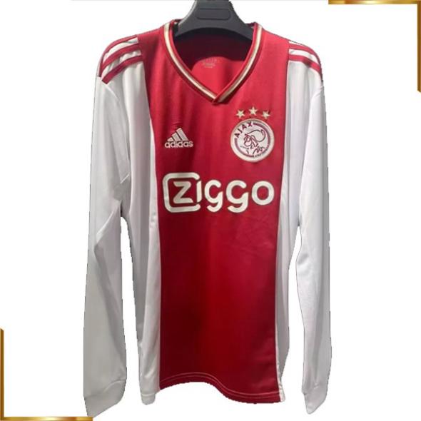 Camiseta Ajax Manga Larga 2022/2023 Primera Equipacion