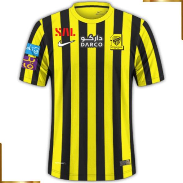 Camiseta Al-Ittihad 2023/2024 Primera Equipacion