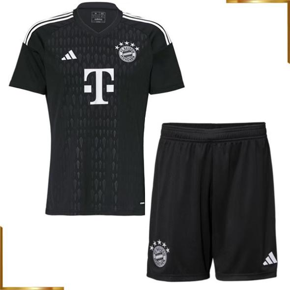 Camiseta Bayern Munich Niño 2023/2024 Portero Equipacion