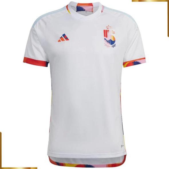 Camiseta Belgica 2022 Segunda Equipacion