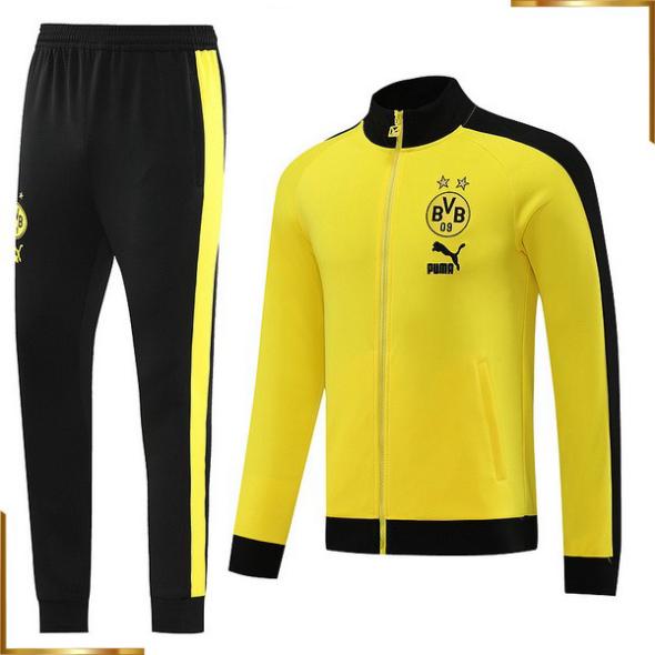 Chaqueta Deportiva Conjunto Completo Borussia Dortmund Hombre 2023/2024 Amarillo Negro