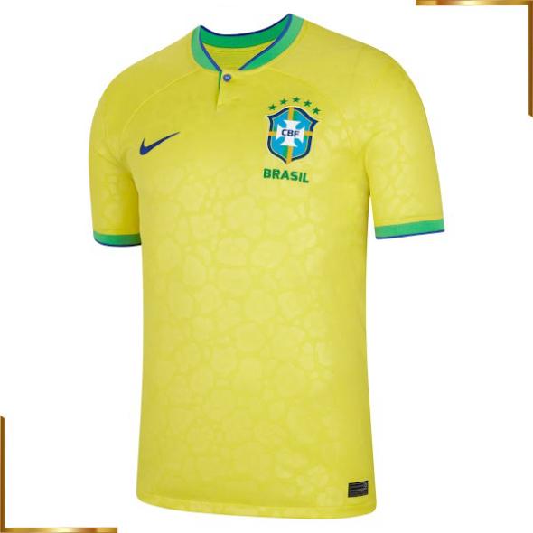 Tailandia Camiseta Brasil 2022 Primera Equipacion