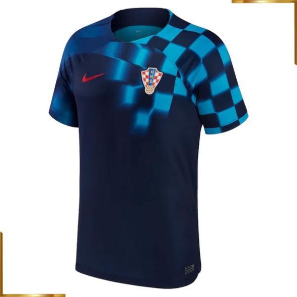 Camiseta Croacia 2022 Segunda Equipacion