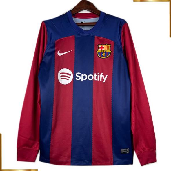 Camiseta FC Barcelona Manga Larga 2023/2024 Primera Equipacion