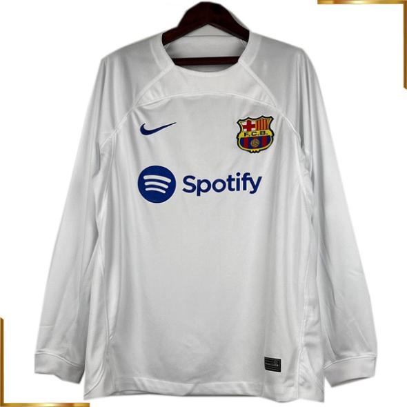Camiseta FC Barcelona Manga Larga 2023/2024 Segunda Equipacion
