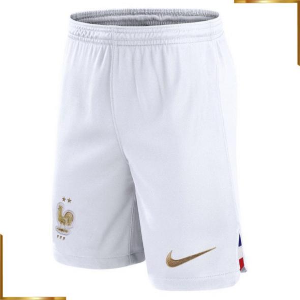Pantalones Francia 2022 Primera Equipacion