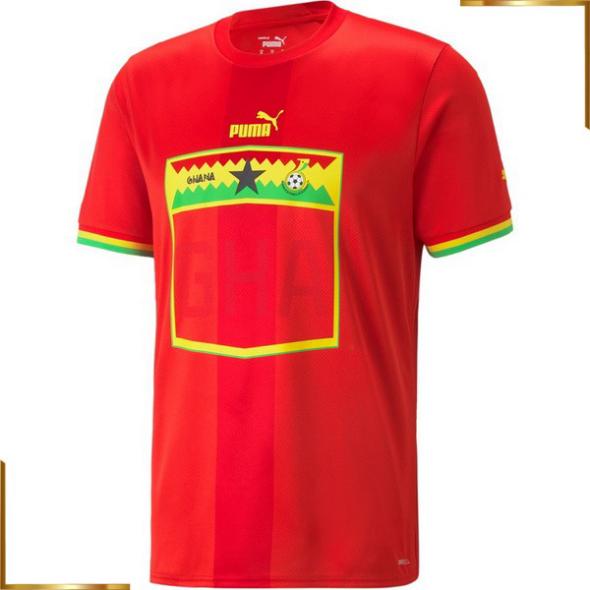 Camiseta Ghana 2022 Segunda Equipacion