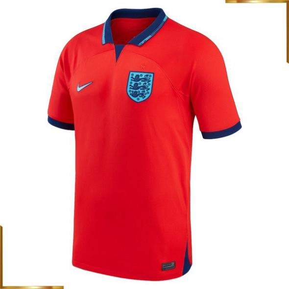 Camiseta Inglaterra 2022 Segunda Equipacion