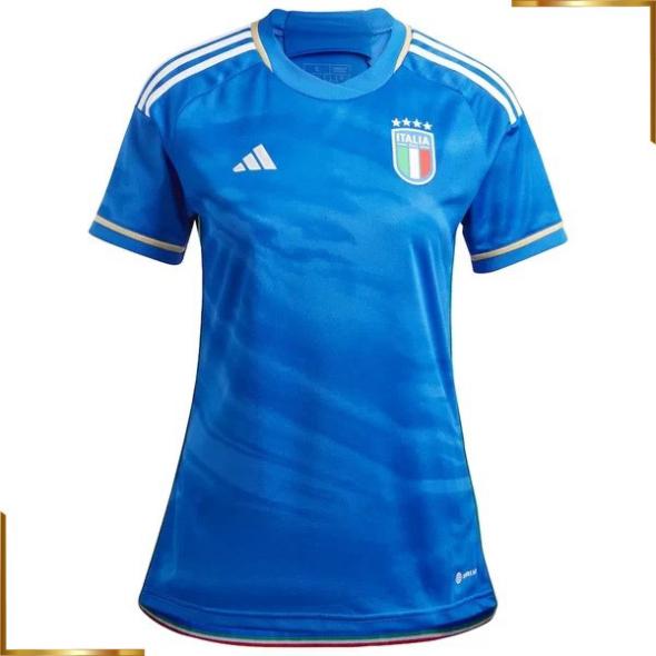 Camiseta Italia Mujer 2023 Primera Equipacion