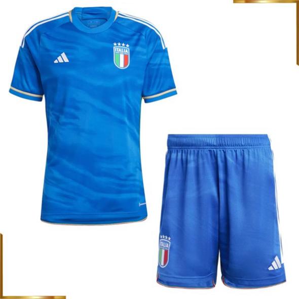 Camiseta Italia Niño 2023 Primera Equipacion