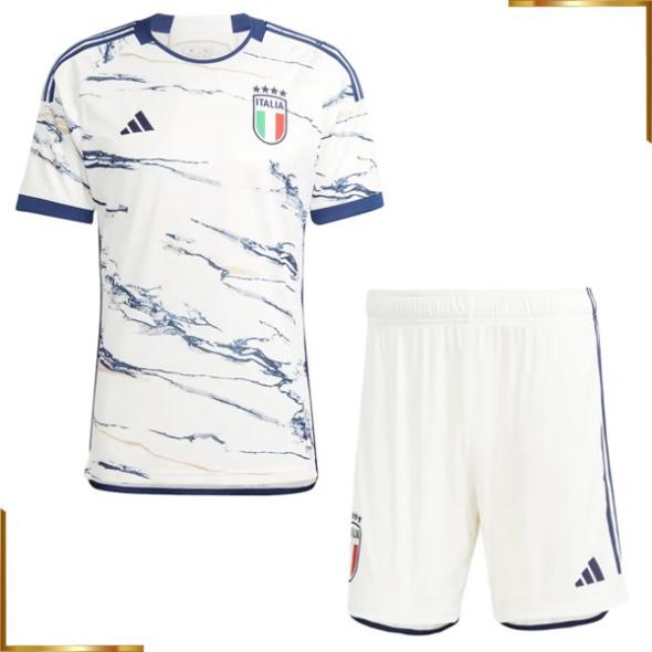 Camiseta Italia Niño 2023 Segunda Equipacion