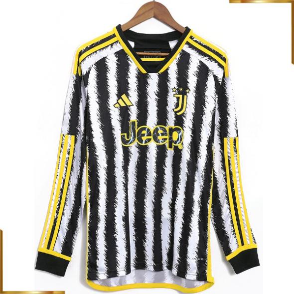 Camiseta Juventus Manga Larga 2023/2024 Primera Equipacion
