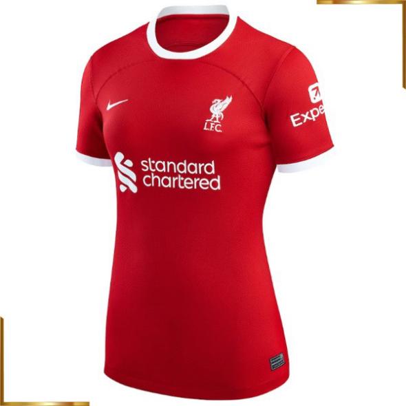 Camiseta Liverpool Mujer 2023/2024 Primera Equipacion