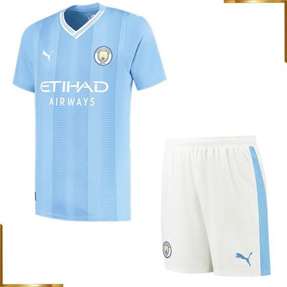 Camiseta Manchester City Niño 2023/2024 Primera Equipacion