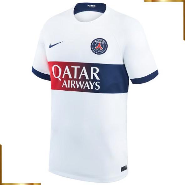 Camiseta Paris Saint Germain 2023/2024 Segunda Equipacion