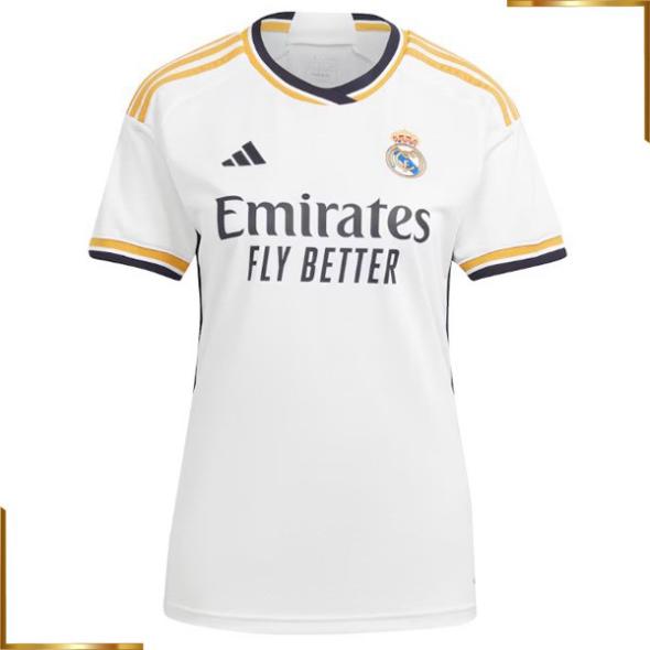 Camiseta Real Madrid Mujer 2023/2024 Primera Equipacion