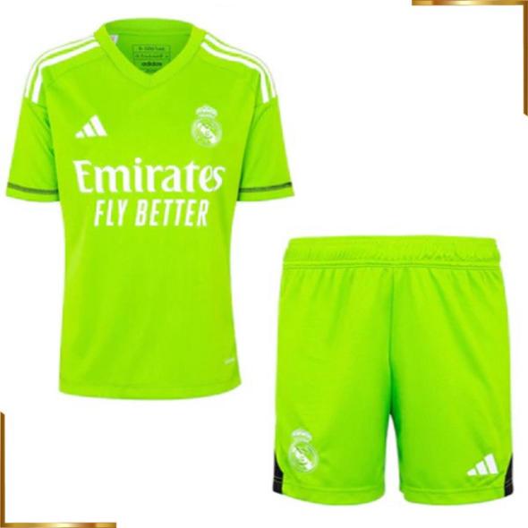 Camiseta Real Madrid Niño 2023/2024 Portero Equipacion