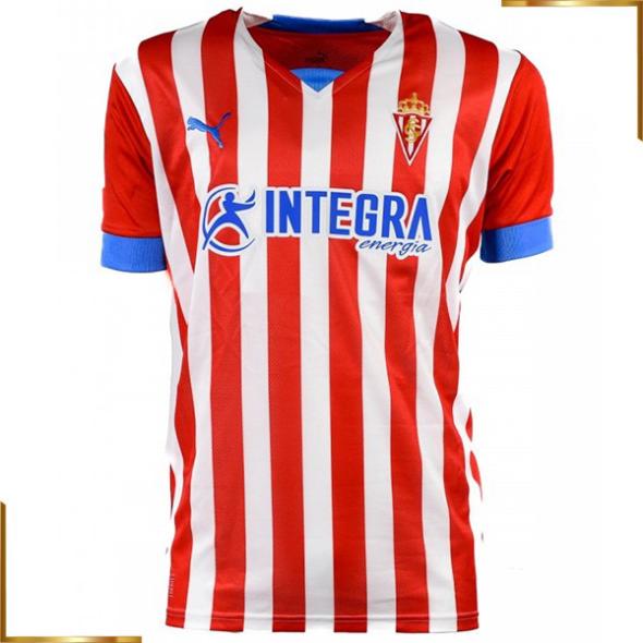 Camiseta Real Sporting De Gijon 2022/2023 Primera Equipacion