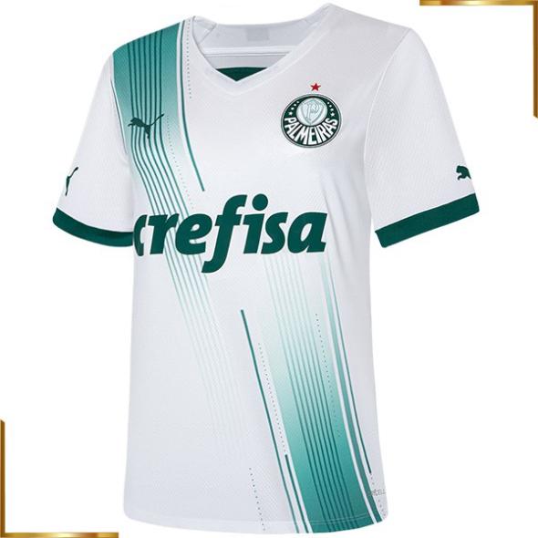 Camiseta Se Palmeiras Mujer 2023/2024 Segunda Equipacion