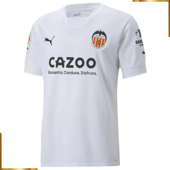 Camiseta Valencia Cf 2022/2023 Primera Equipacion