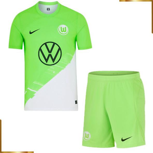 Camiseta Wolfsburgo Niño 2023/2024 Primera Equipacion