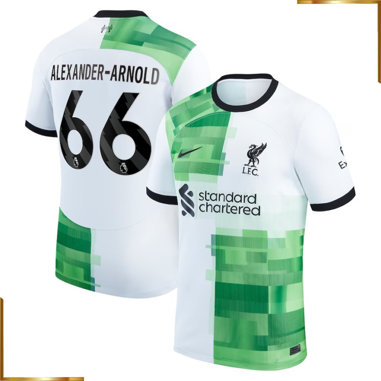 Camiseta Liverpool Alexander Arnold 2023/2024 Segunda Equipacion