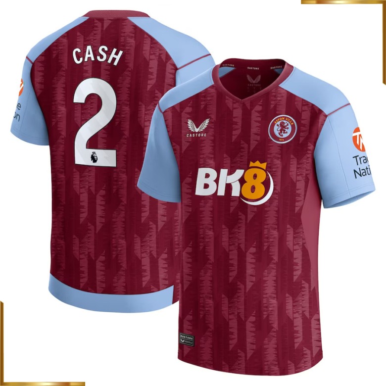 Camiseta Aston Villa Cash 2023/2024 Primera Equipacion