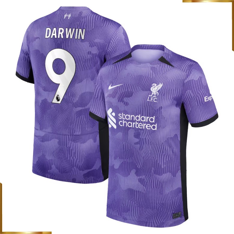 Camiseta Liverpool Darwin 2023/2024 Tercera Equipacion