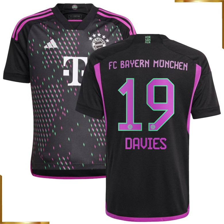Camiseta Bayern Munich Davies 2023/2024 Segunda Equipacion