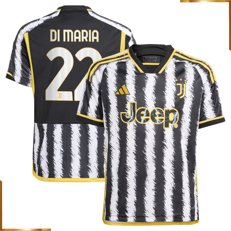 Camiseta Juventus Di Maria 2023/2024 Primera Equipacion