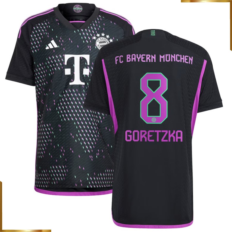 Camiseta Bayern Munich Goretzka 2023/2024 Segunda Equipacion