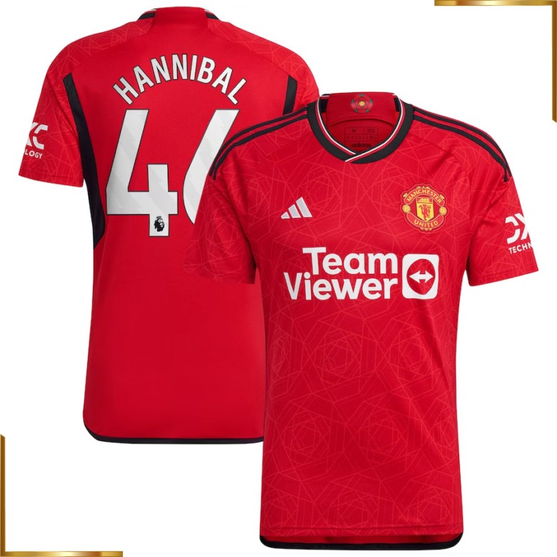 Camiseta Manchester United Hannibal 2023/2024 Primera Equipacion