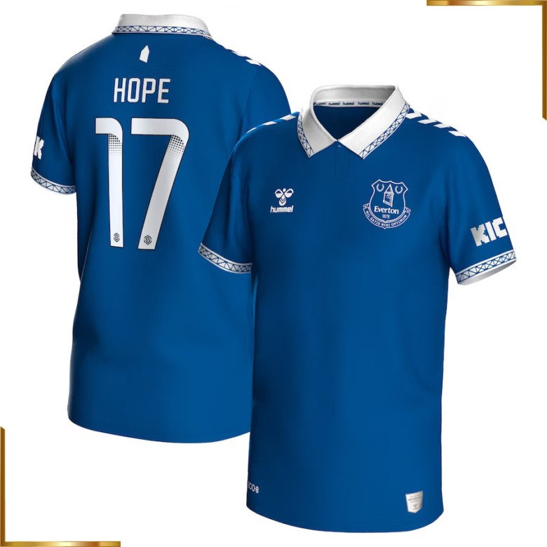 Camiseta Everton Hope 2023/2024 Primera Equipacion