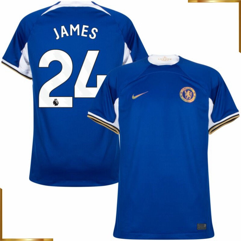 Camiseta Chelsea James 2023/2024 Primera Equipacion
