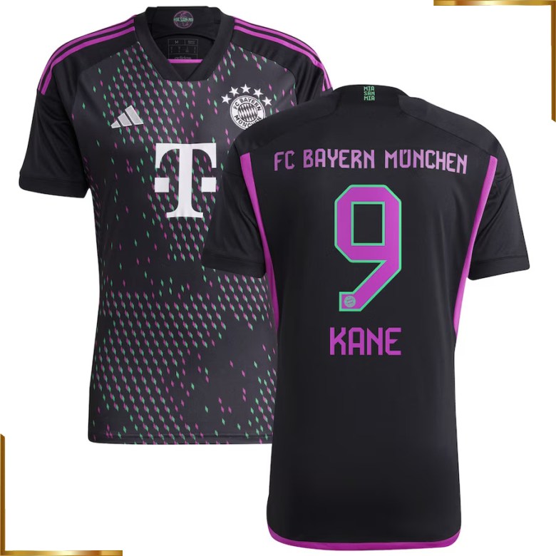 Camiseta Bayern Munich Kane 2023/2024 Segunda Equipacion