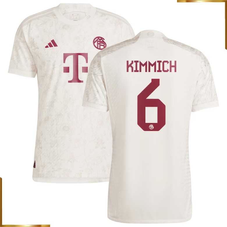 Camiseta Bayern Munich Kimmich 2023/2024 Tercera Equipacion