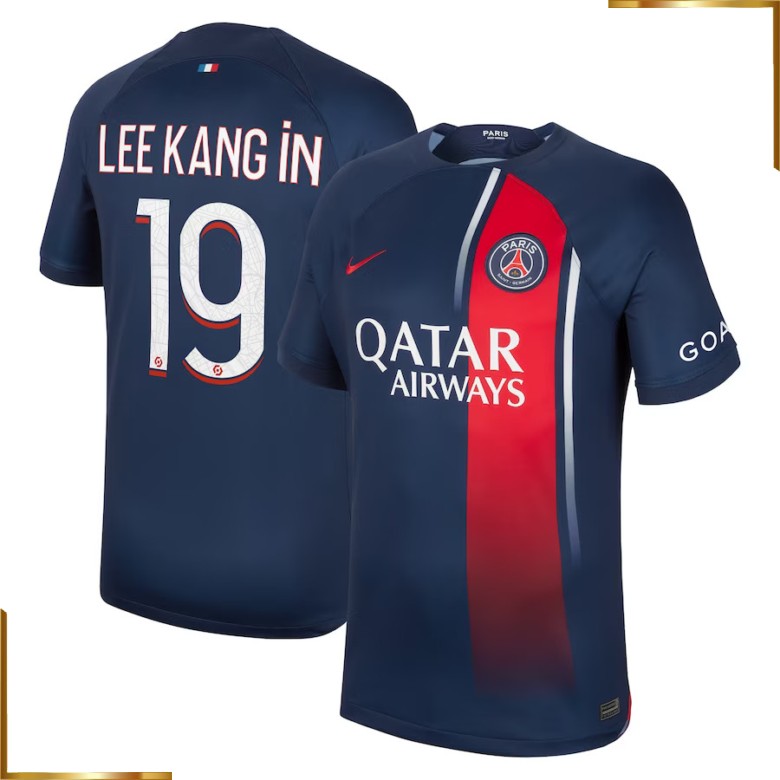 Camiseta Paris Saint Germain Lee Kang 2023/2024 Primera Equipacion
