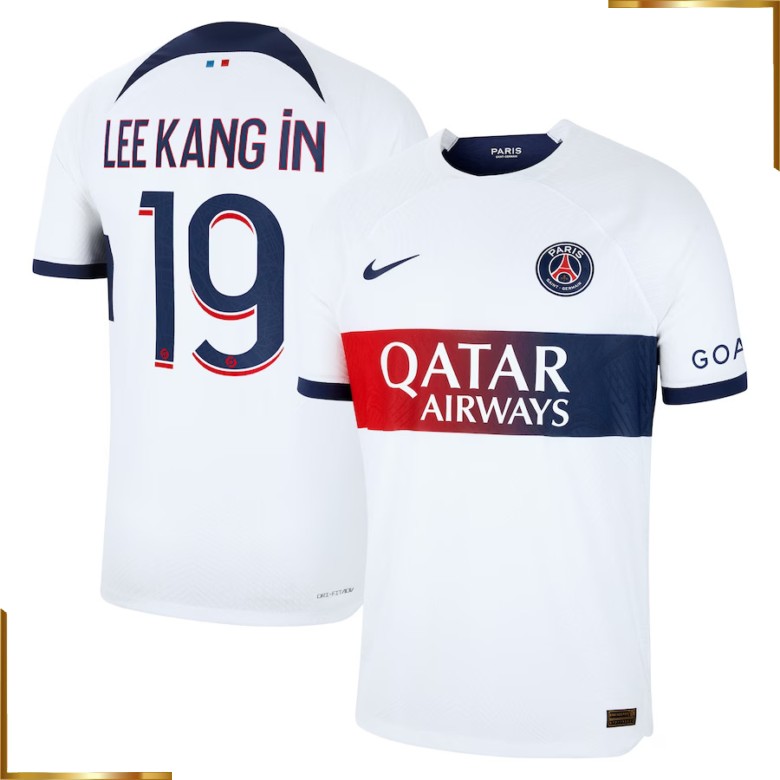 Camiseta Paris Saint Germain Lee Kang 2023/2024 Segunda Equipacion