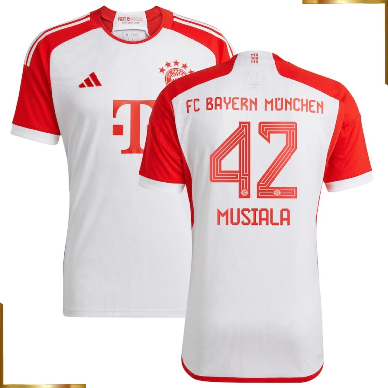 Camiseta Bayern Munich Musiala 2023/2024 Primera Equipacion
