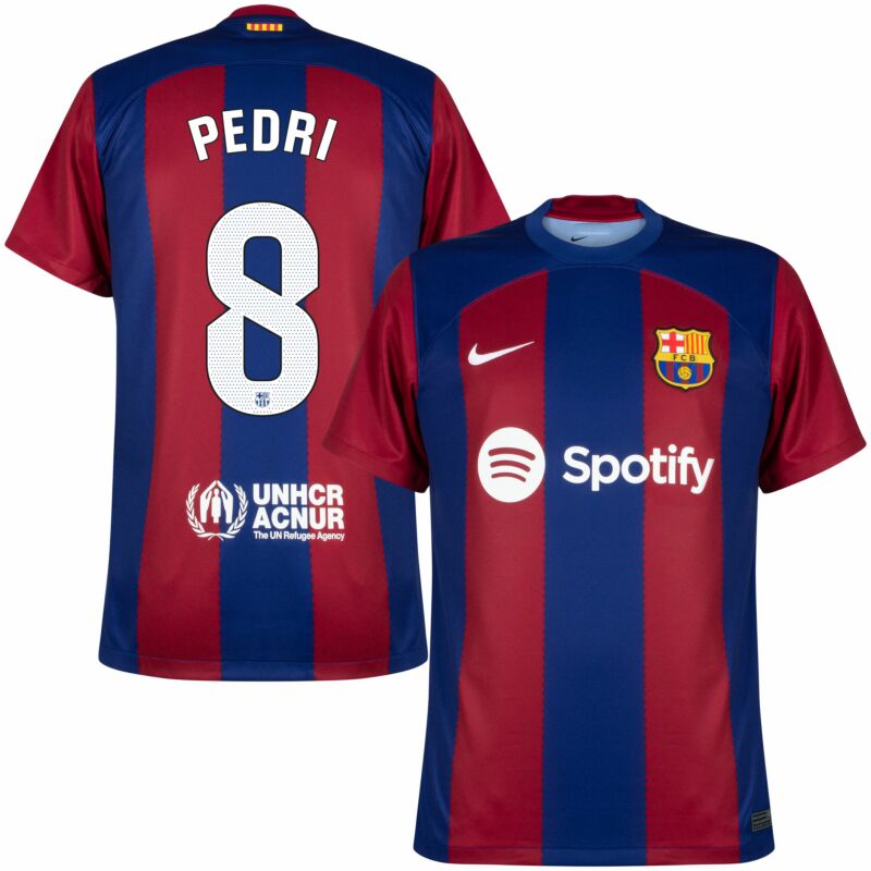 Camiseta FC Barcelona Pedri 2023/2024 Primera Equipacion