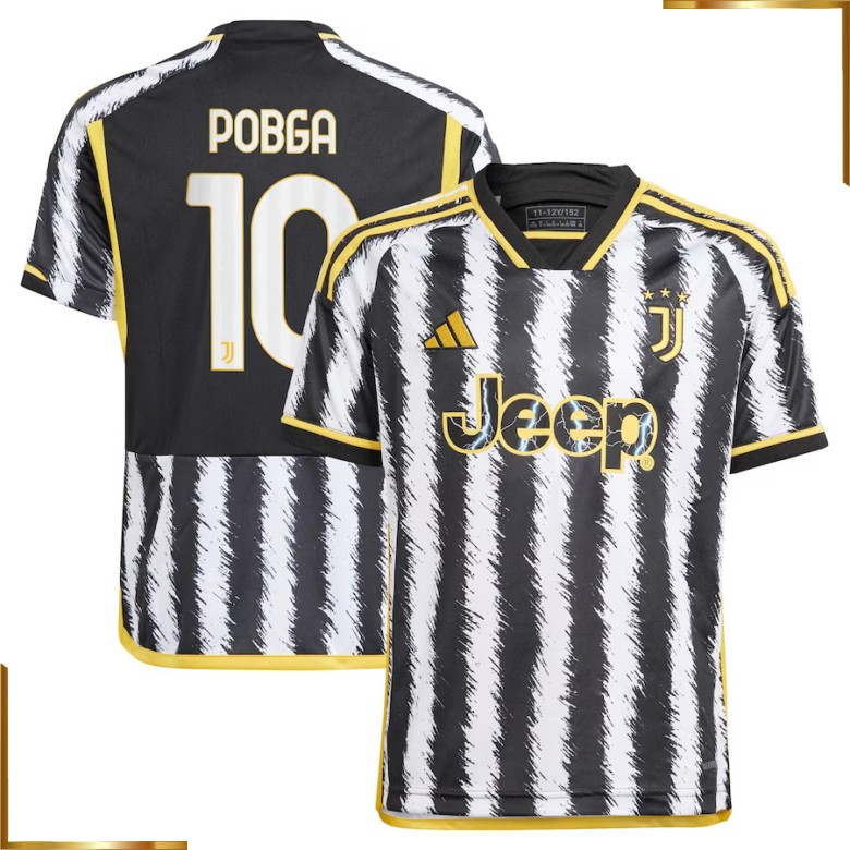 Camiseta Juventus Pogba 2023/2024 Primera Equipacion