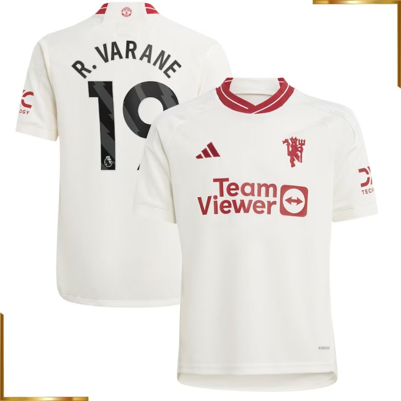 Camiseta Manchester United R.Varane 2023/2024 Tercera Equipacion