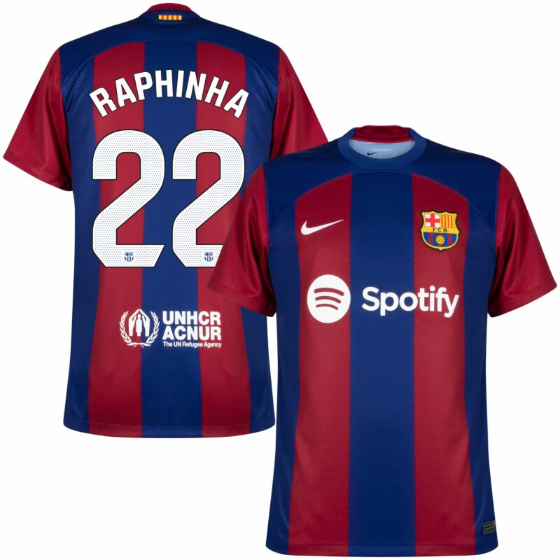 Camiseta FC Barcelona Raphina 2023/2024 Primera Equipacion