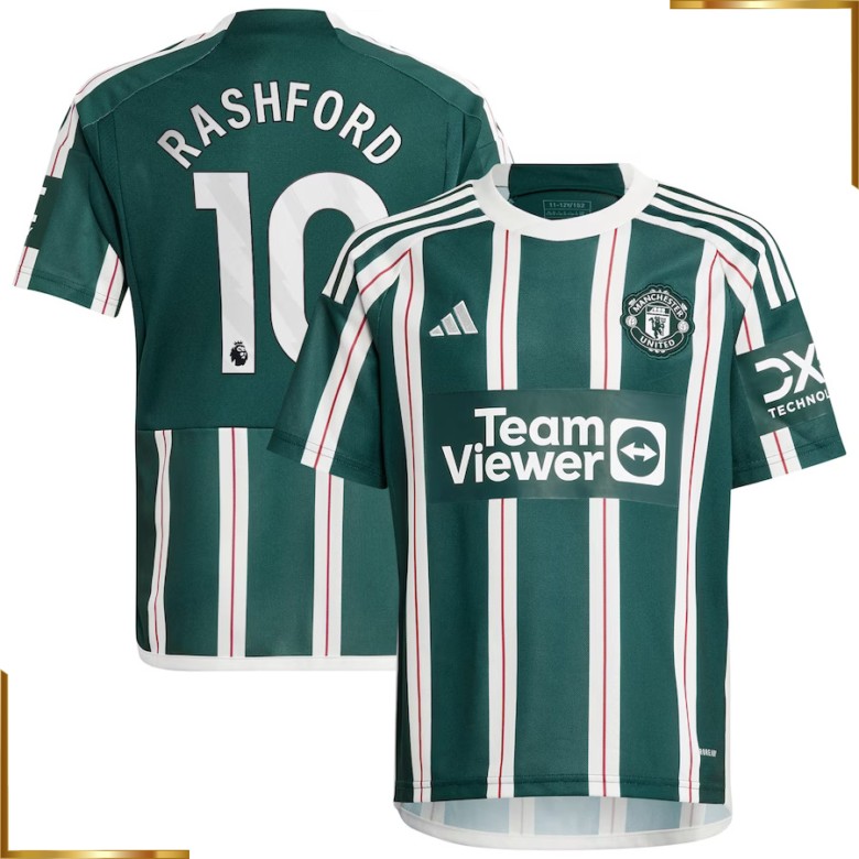 Camiseta Manchester United Rashfordavif 2023/2024 Segunda Equipacion