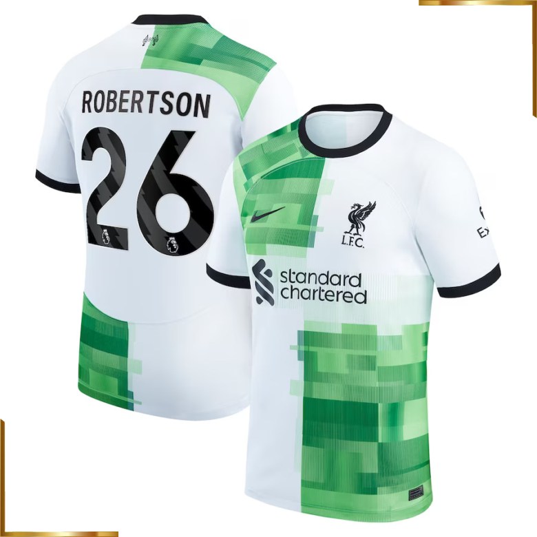 Camiseta Liverpool Robertson 2023/2024 Segunda Equipacion