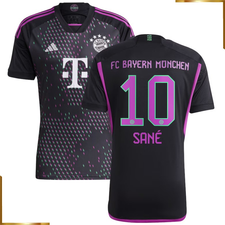Camiseta Bayern Munich Sane 2023/2024 Segunda Equipacion