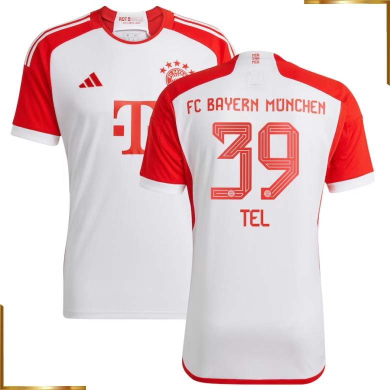 Camiseta Bayern Munich Tel 2023/2024 Primera Equipacion