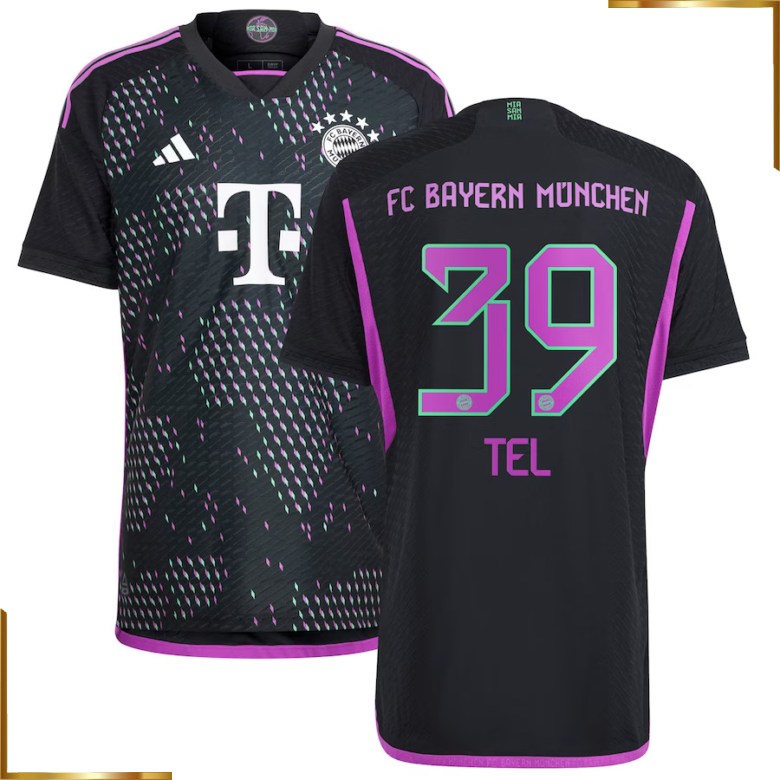 Camiseta Bayern Munich Tel 2023/2024 Segunda Equipacion