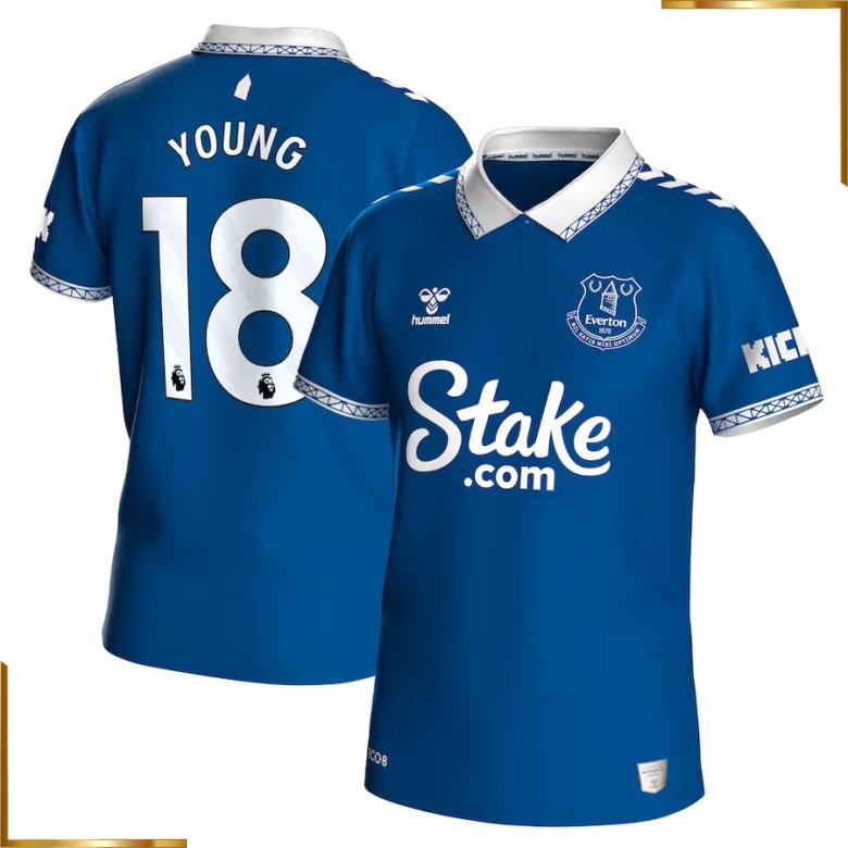 Camiseta Everton Young 2023/2024 Primera Equipacion